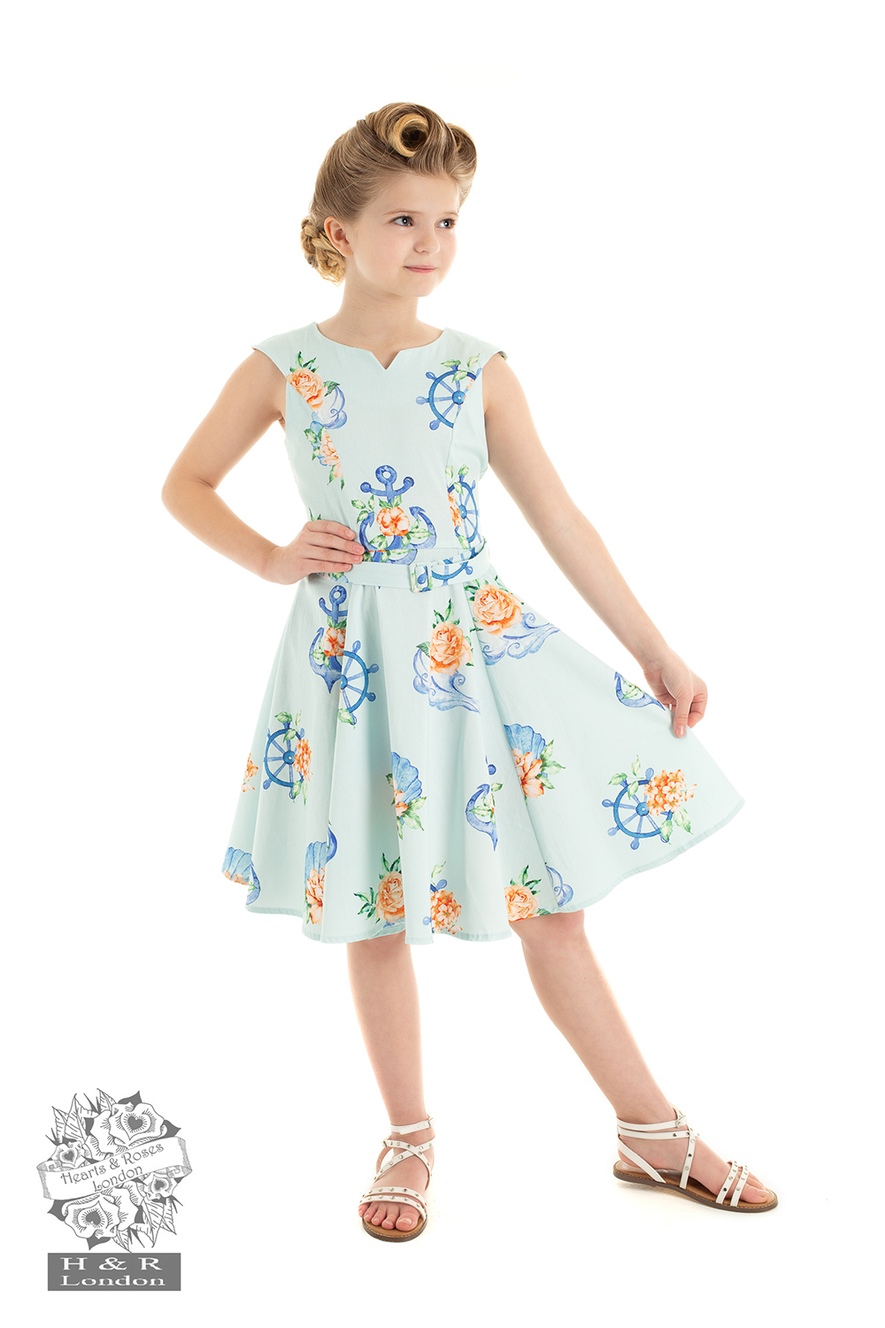 Girls Petra Floral Dress